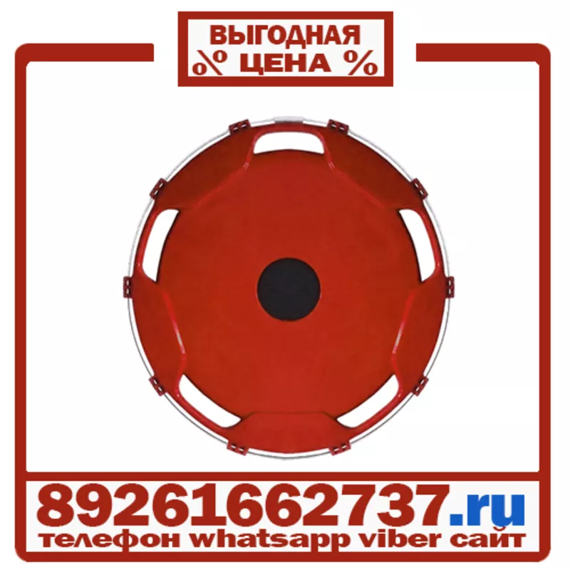 Колпаки колёсные 22.5 передние пластик оранжевые в Москве 5